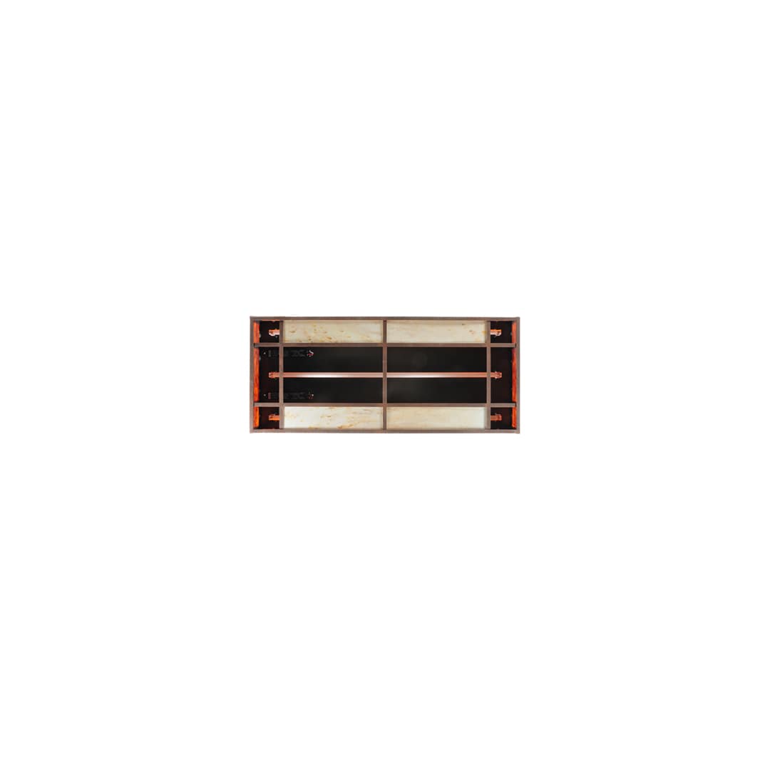 Blaze 3 Light 54" Wide Flush Mount Ceiling Fixture