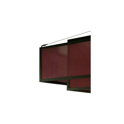 Quadrato Umador 4 Light 51" Wide Semi-Flush Square Ceiling Fixture - Timeless Bronze Finish