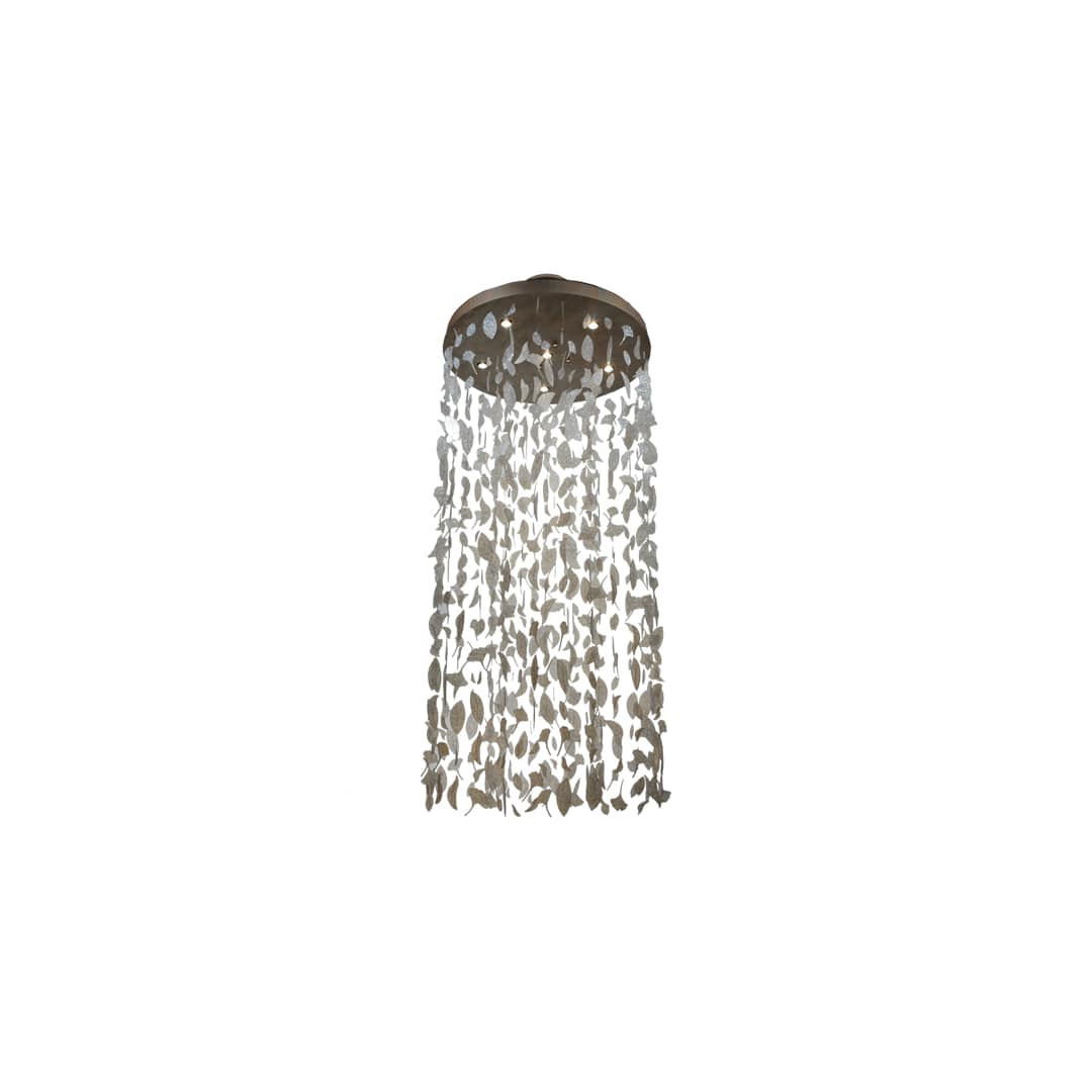 Ginkgo Leaf 6 Light 44" Wide Pendant