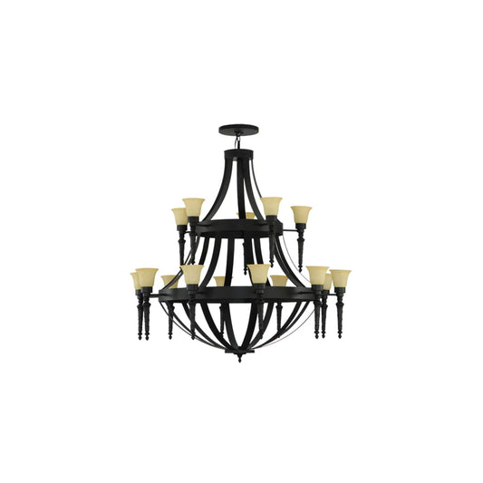 Pontoise 15 Light 60" Wide Chandelier