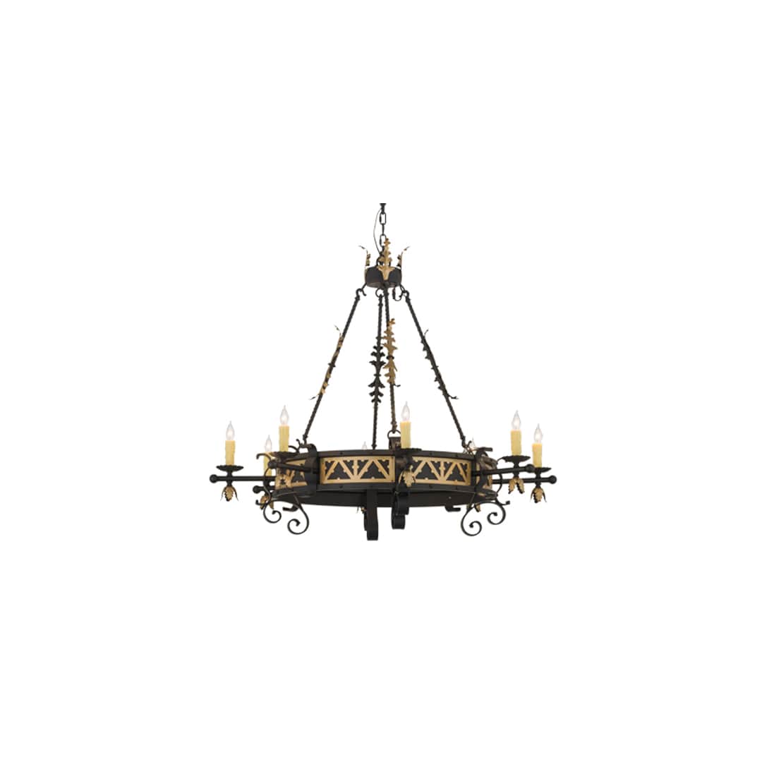 Filomena 8 Light 48" Wide Taper Candle Style Chandelier