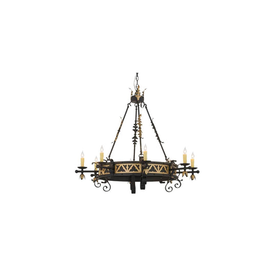Filomena 8 Light 48" Wide Taper Candle Style Chandelier