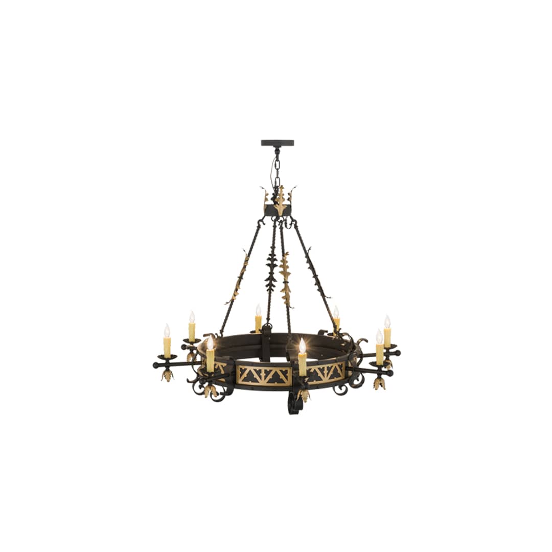 Filomena 8 Light 48" Wide Taper Candle Style Chandelier