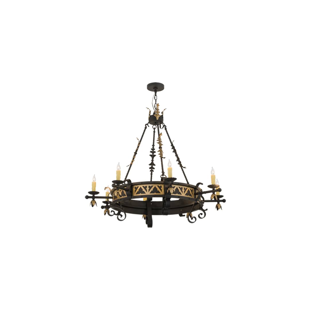Filomena 8 Light 48" Wide Taper Candle Style Chandelier