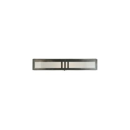 Whitewing 4 Light 36" Wide Flush Mount Square Ceiling Fixture - Blackened Pewter Finish - GU24 Bulb Base