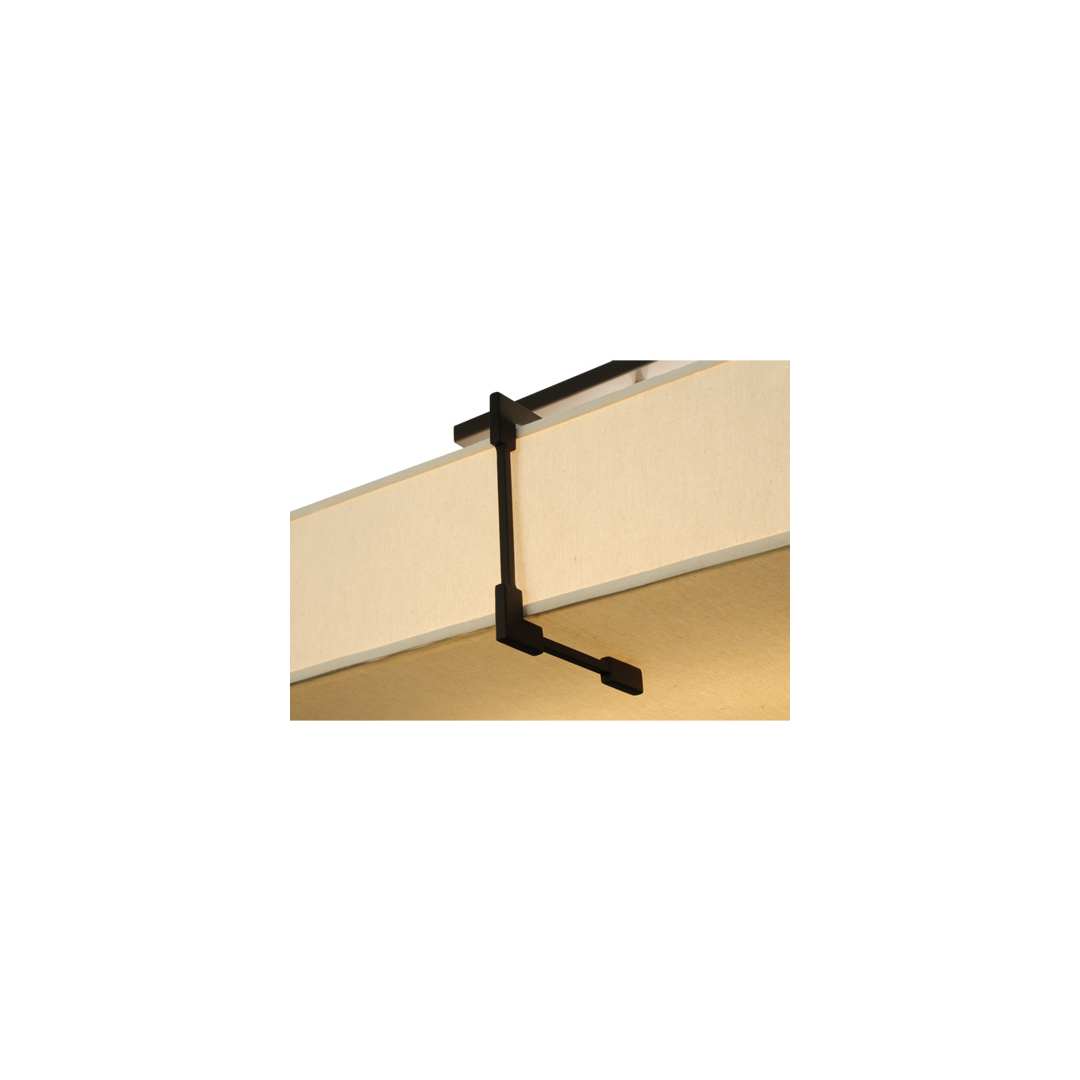 Quadrato Massage 8 Light 55" Wide Semi-Flush Square Ceiling Fixture