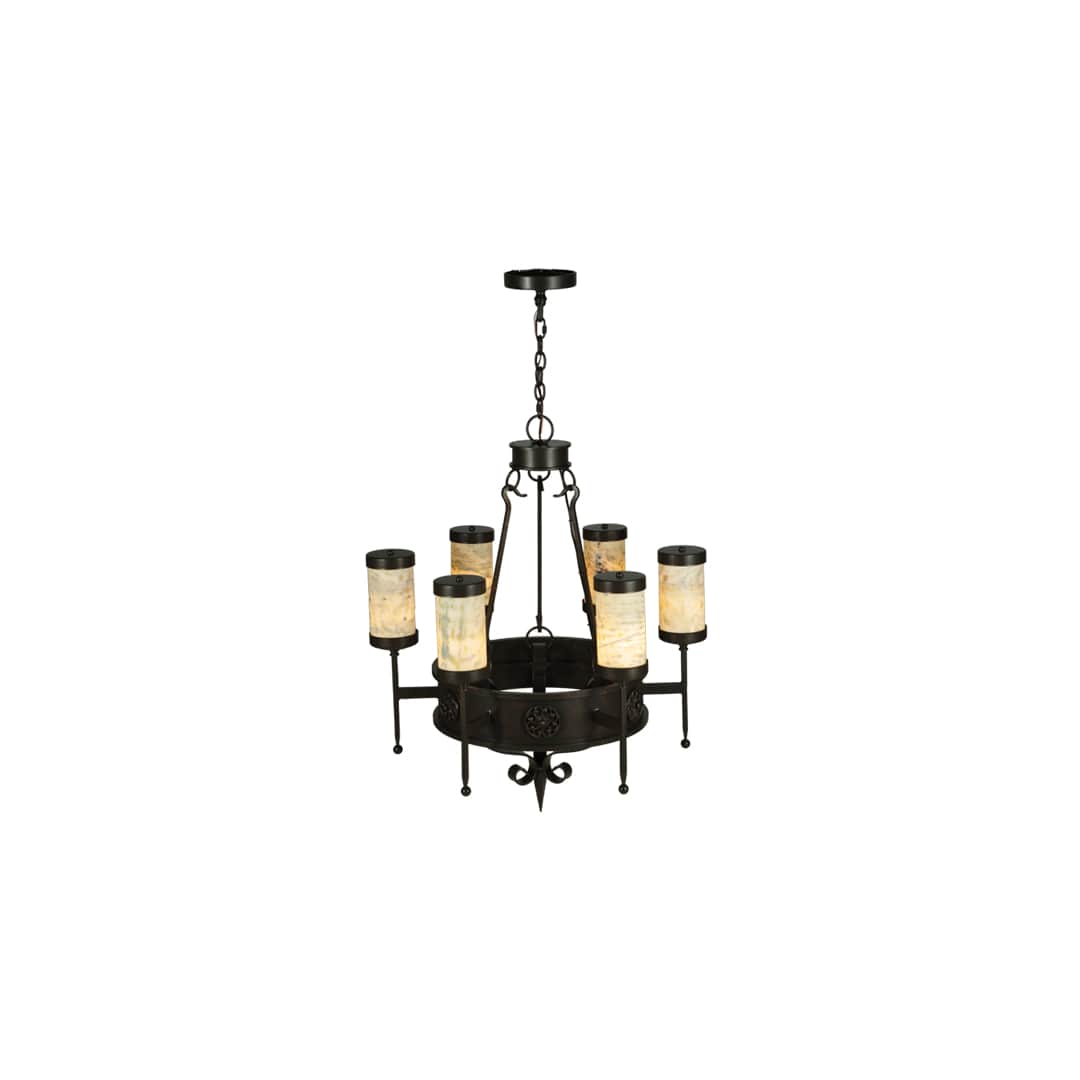 Lorenzo 6 Light 30" Wide Chandelier