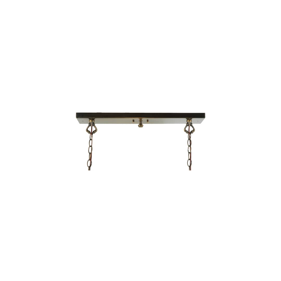 Sunbury 3 Light 10" Wide Linear Pendant