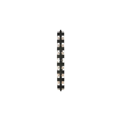 Ice Cube 8 Light 78" Wide Linear Chandelier