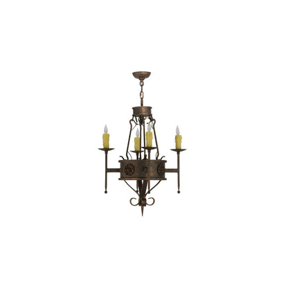 Lorenzo 4 Light 24" Wide Taper Candle Style Chandelier