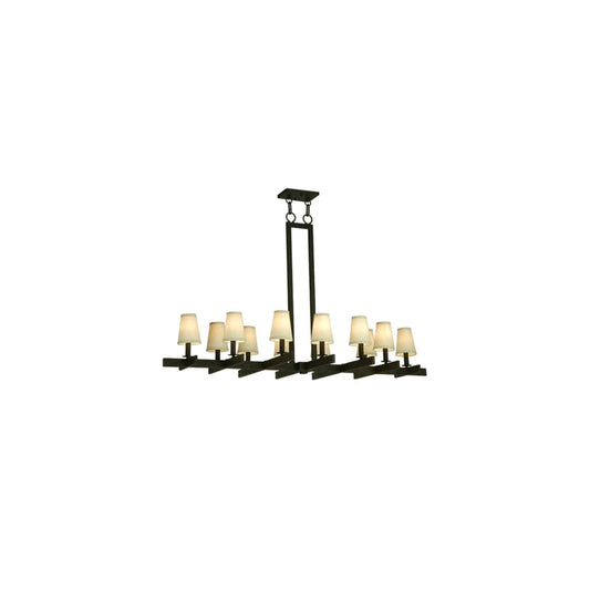 Dante 12 Light 54" Wide Linear Chandelier