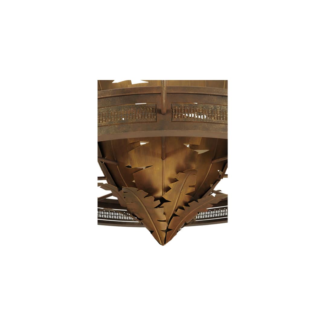 Banana Bamboo 6 Light 59" Wide Chandelier
