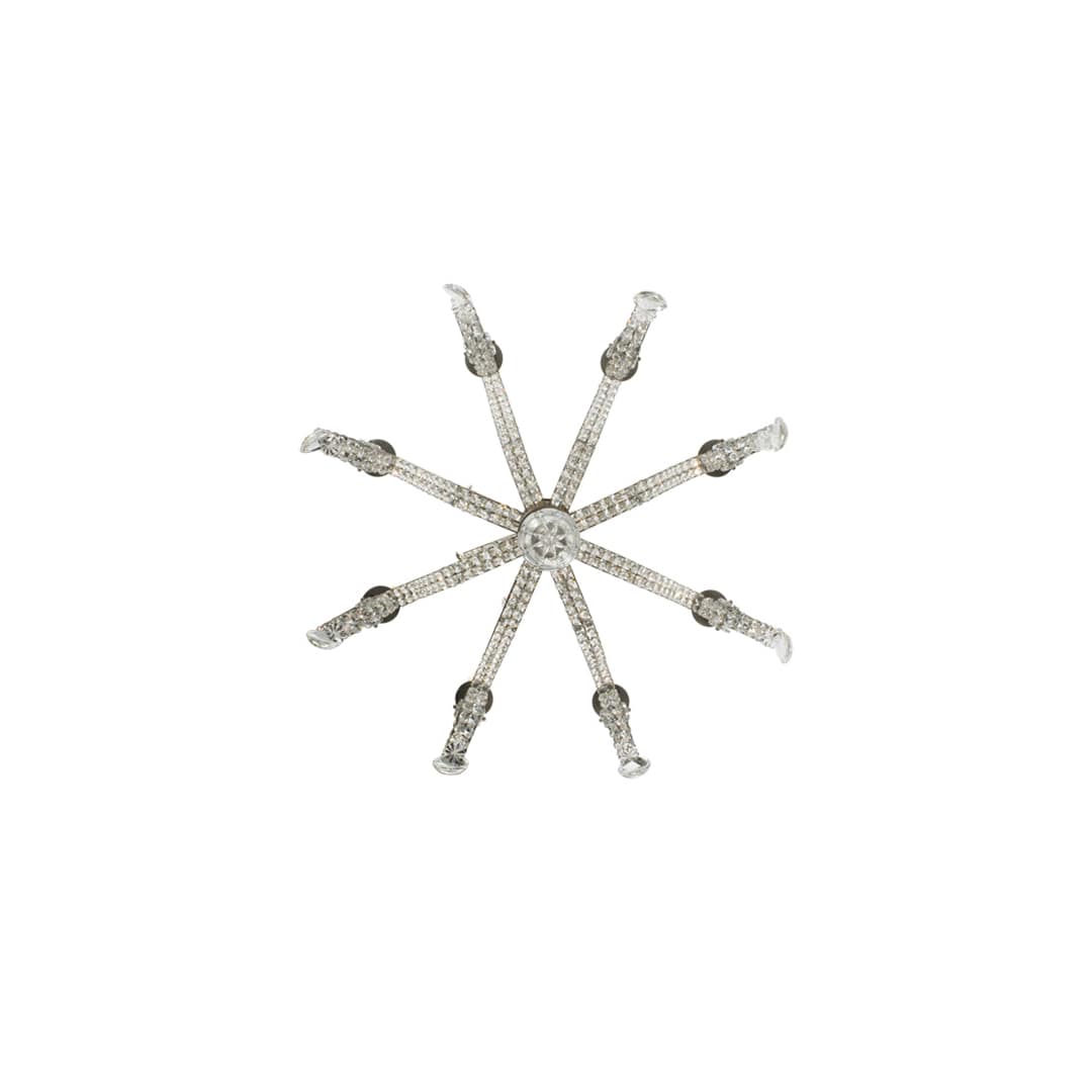 Lucerne 8 Light 40" Wide Crystal Candle Style Chandelier