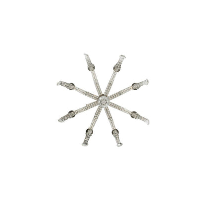 Lucerne 8 Light 40" Wide Crystal Candle Style Chandelier