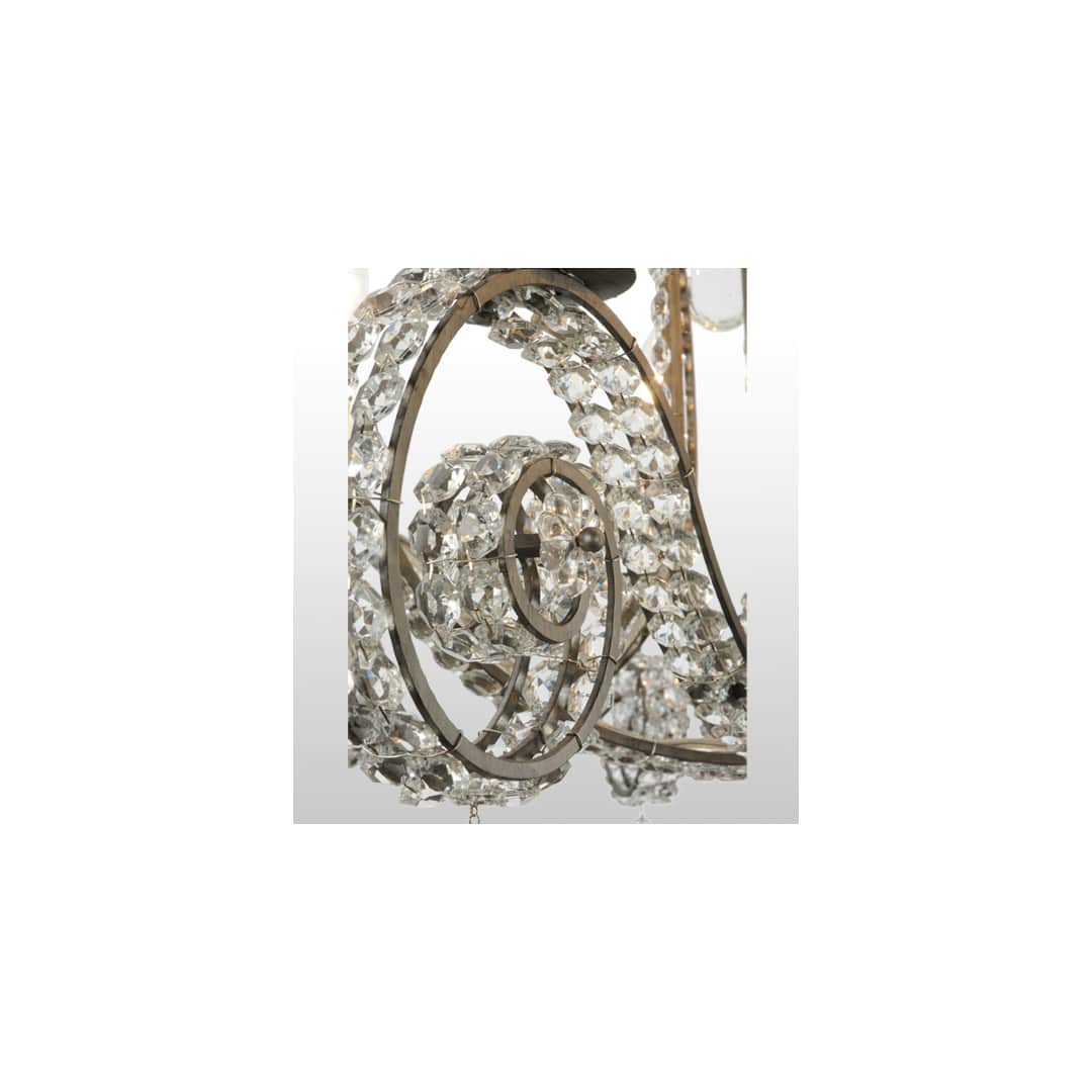 Lucerne 8 Light 40" Wide Crystal Candle Style Chandelier