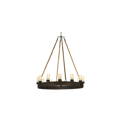 Costello 12 Light 50" Wide Pillar Candle Style Chandelier