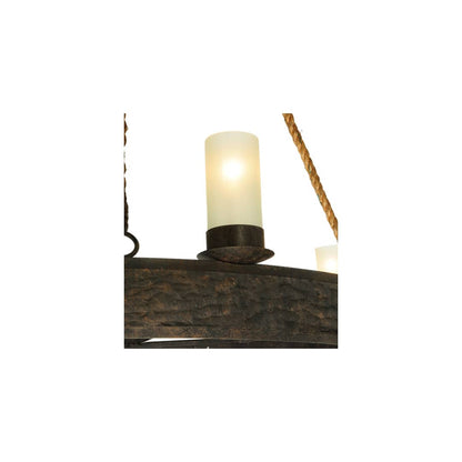 Costello 12 Light 50" Wide Pillar Candle Style Chandelier