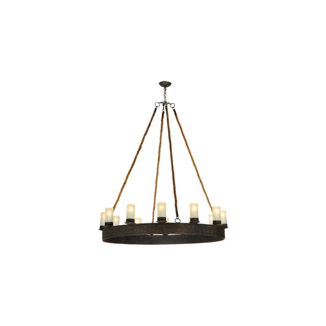 Costello 12 Light 50" Wide Pillar Candle Style Chandelier