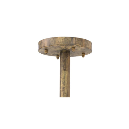 Byzantine 8 Light 48" Wide Semi-Flush Ceiling Fixture