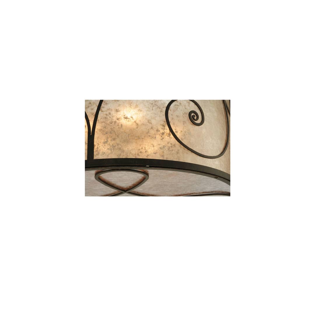 Granada 5 Light 30" Wide Flush Mount Drum Ceiling Fixture