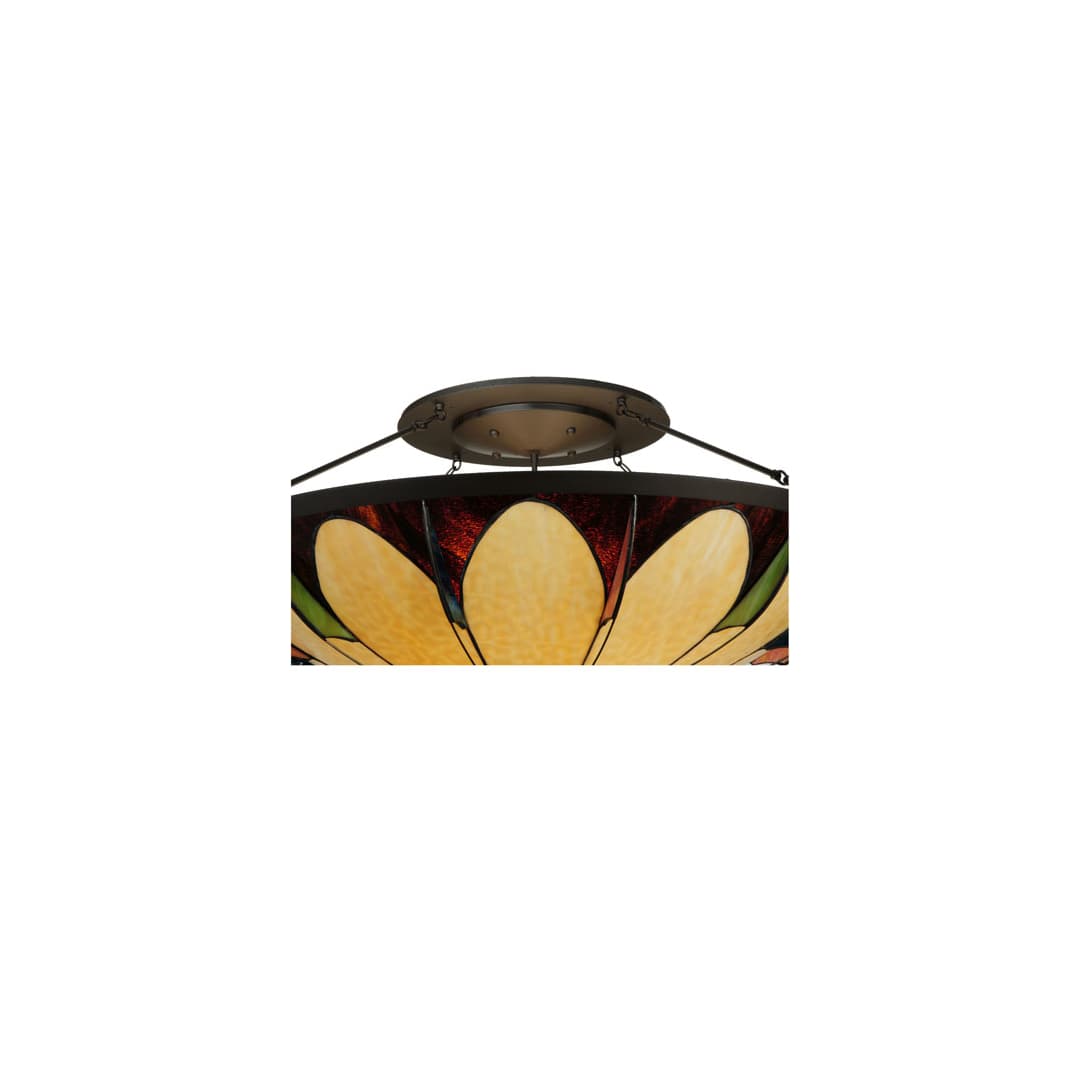 Cowette 6 Light 42" Wide Semi-Flush Bowl Ceiling Fixture