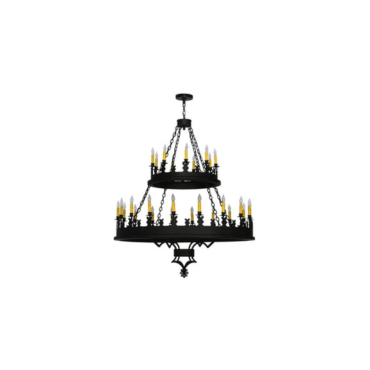Asen 27 Light 48" Wide Taper Candle Style Chandelier