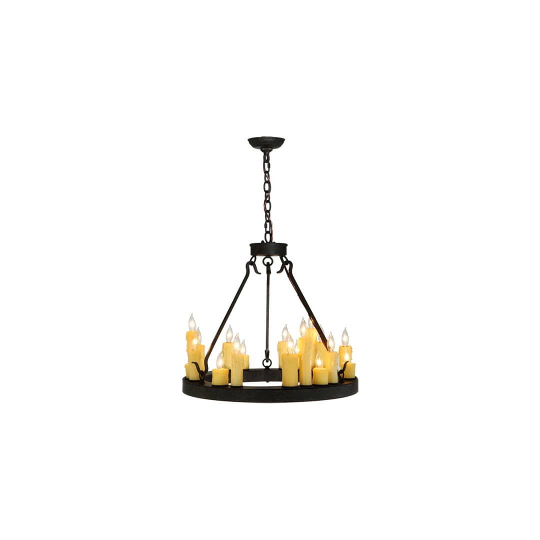 Deina 18 Light 24" Wide Taper Candle Style Chandelier