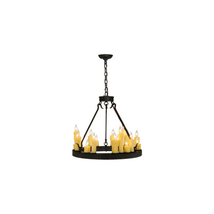 Deina 18 Light 24" Wide Taper Candle Style Chandelier