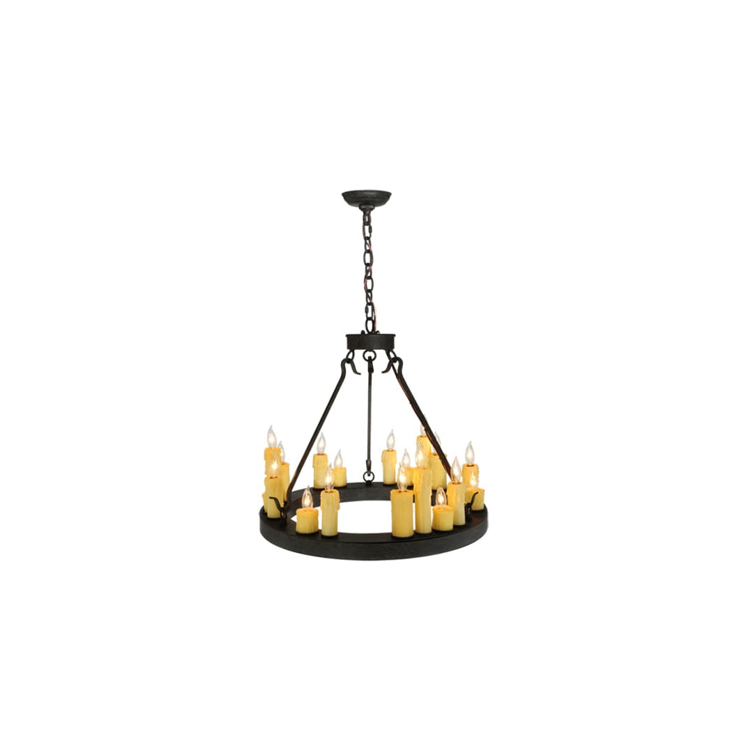 Deina 18 Light 24" Wide Taper Candle Style Chandelier