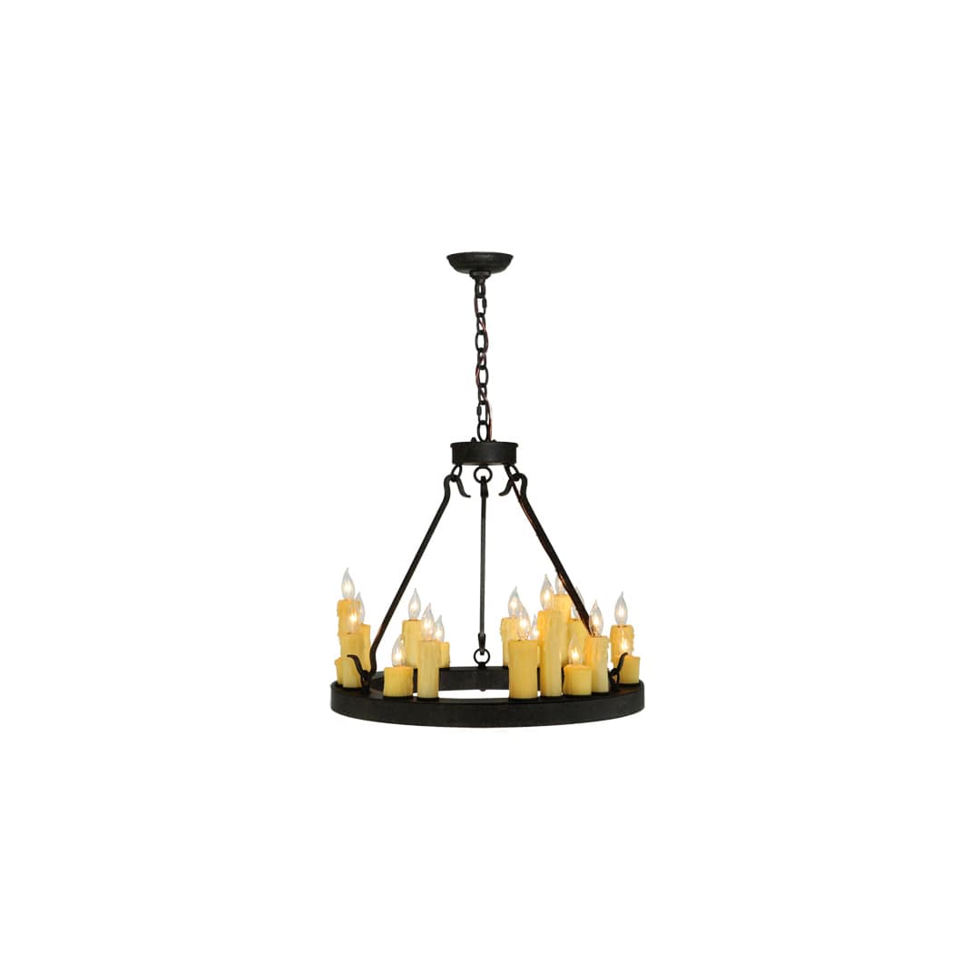 Deina 18 Light 24" Wide Taper Candle Style Chandelier