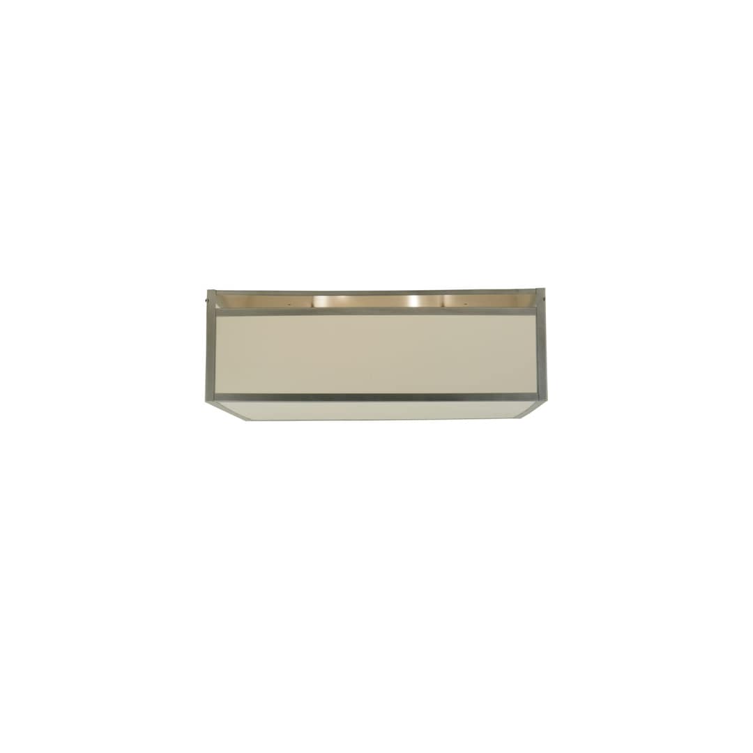 Quadrato Illusion 4 Light 36" Wide Semi-Flush Square Ceiling Fixture