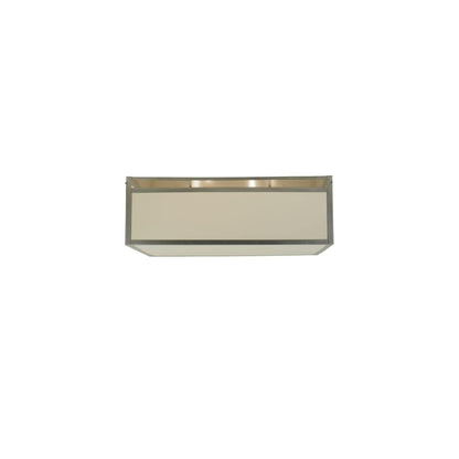 Quadrato Illusion 4 Light 36" Wide Semi-Flush Square Ceiling Fixture
