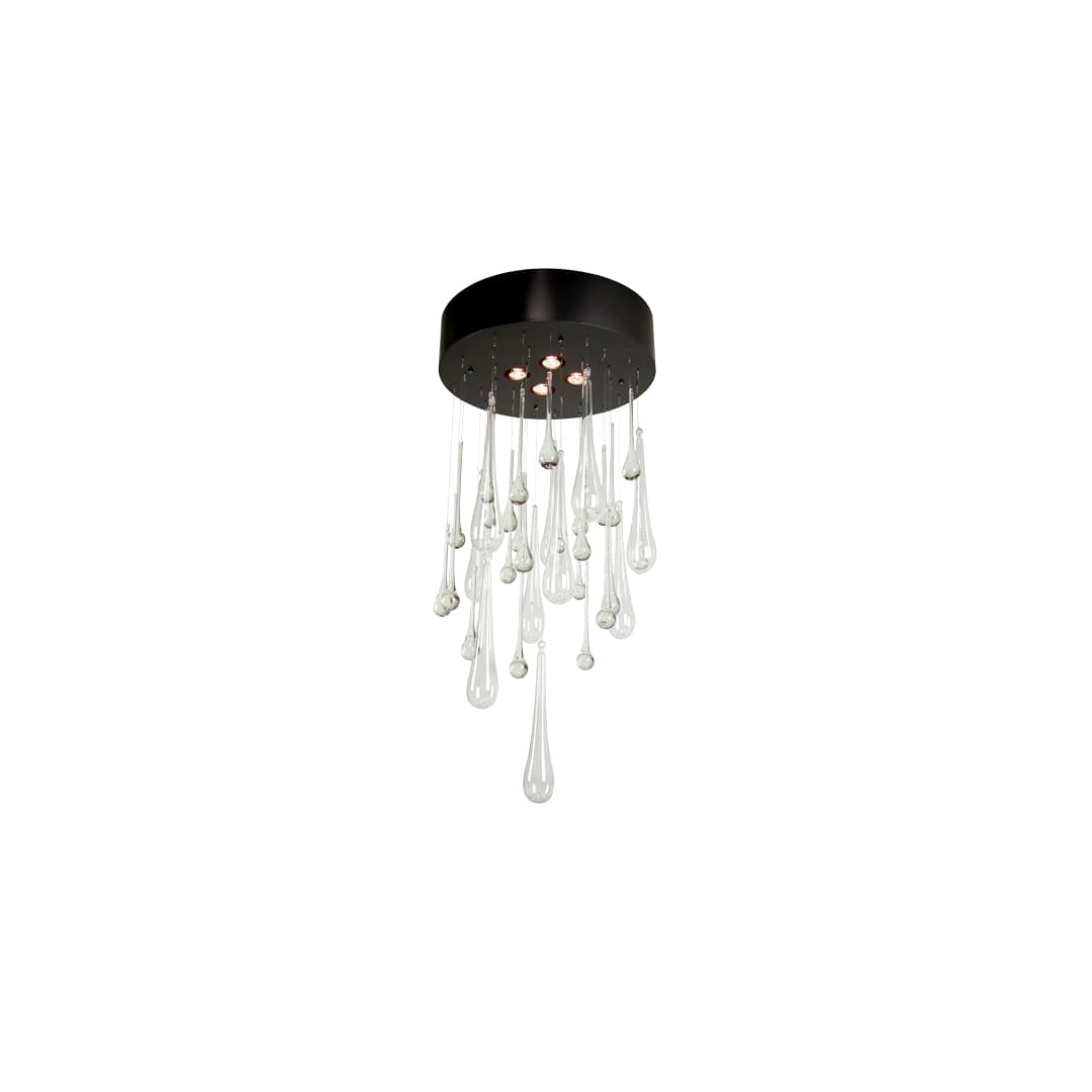 Teardrop 4 Light 20" Wide Flush Mount Ceiling Fixture