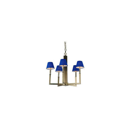 Rula 5 Light 24" Wide Chandelier - Brushed Nickel Finish