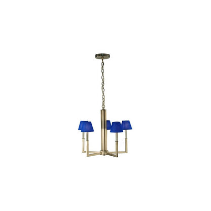 Rula 5 Light 24" Wide Chandelier - Brushed Nickel Finish
