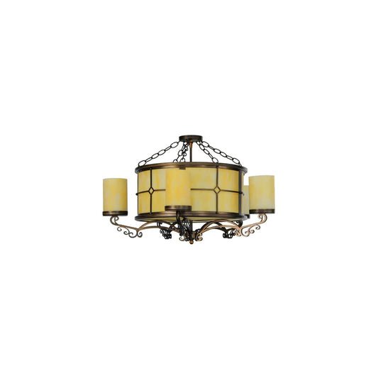 Standford 5 Light 30" Wide Semi-Flush Ceiling Fixture