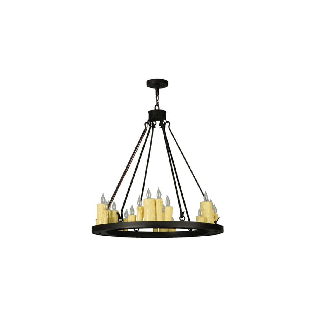 Deina 24 Light 36" Wide Taper Candle Style Chandelier