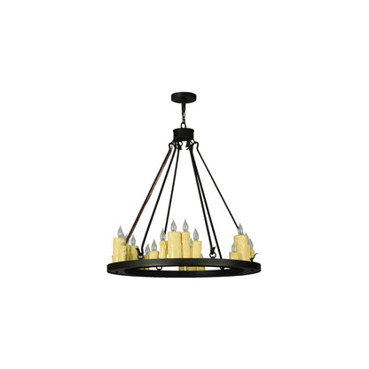Deina 24 Light 36" Wide Taper Candle Style Chandelier