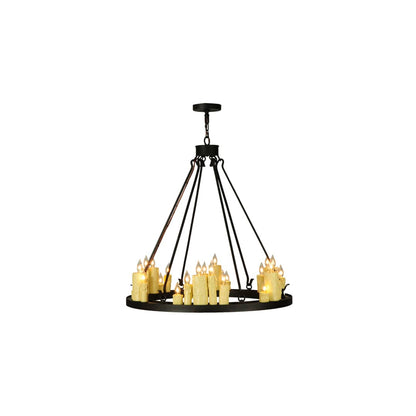 Deina 24 Light 36" Wide Taper Candle Style Chandelier