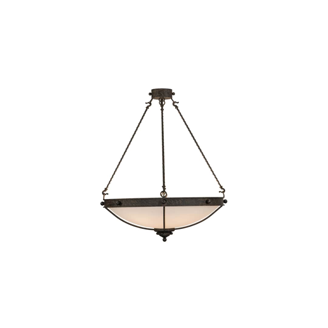 Freya 6 Light 30" Wide Semi-Flush Bowl Ceiling Fixture