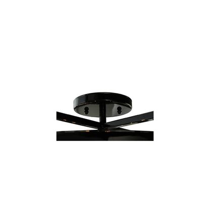 Kitzi Cilindro 3 Light 22" Wide Semi-Flush Drum Ceiling Fixture