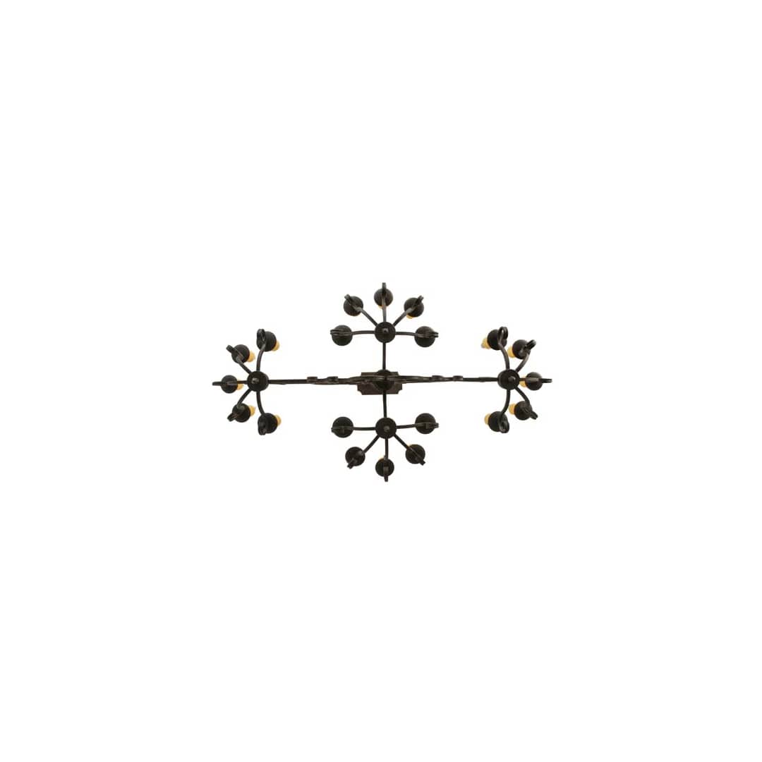 Kean Moins 20 Light 34" Wide Pillar Candle Style Chandelier