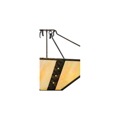 Zandra 4 Light 43" Wide Semi-Flush Ceiling Fixture