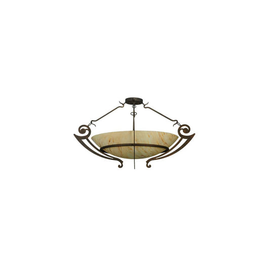 Ceres 6 Light 42" Wide Semi-Flush Bowl Ceiling Fixture