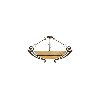 Ceres 6 Light 42" Wide Semi-Flush Bowl Ceiling Fixture