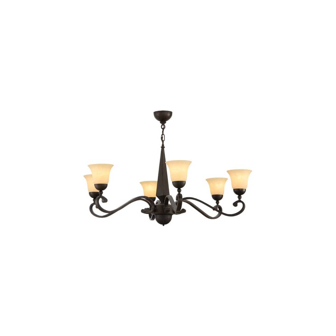 Muirfield 6 Light 44" Wide Chandelier