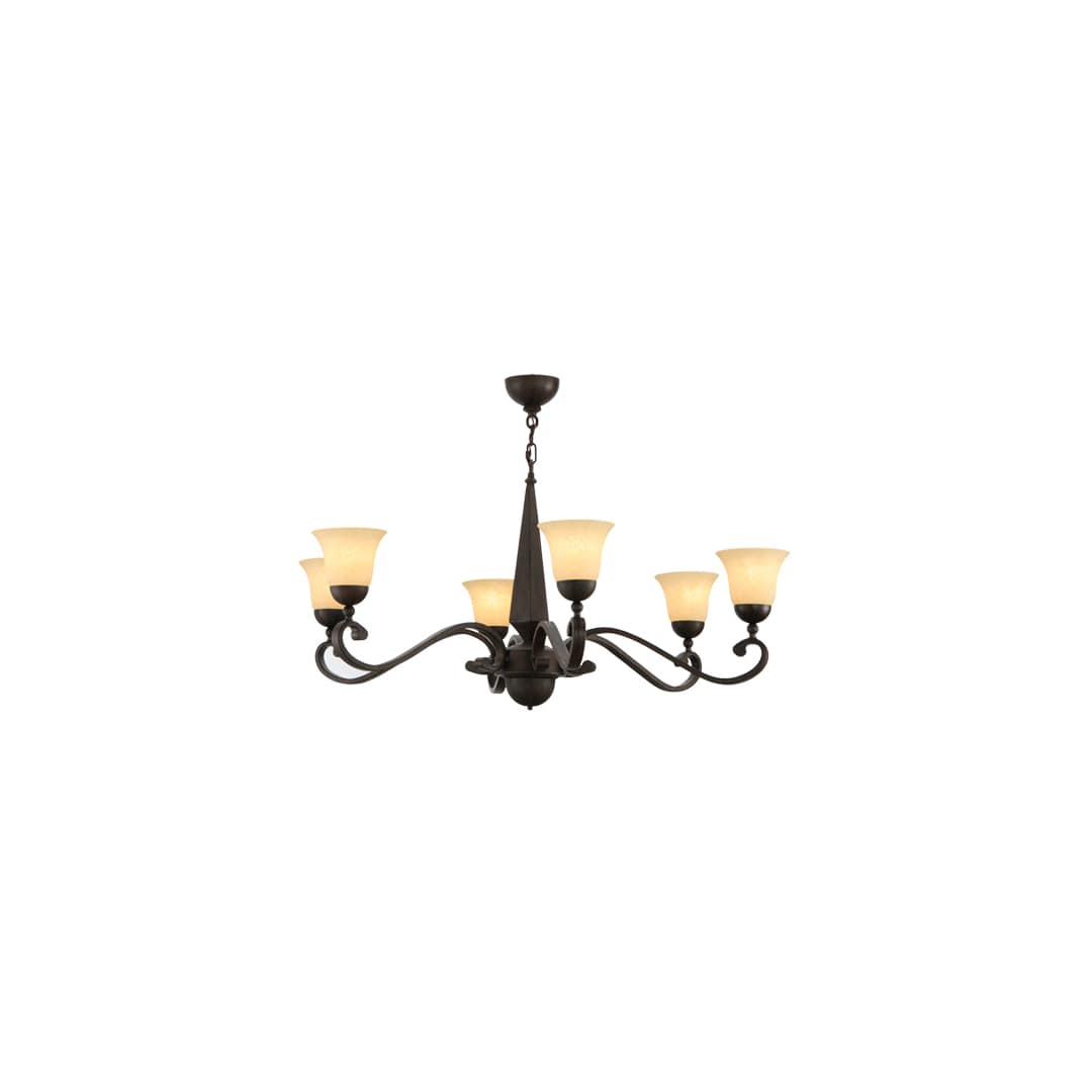 Muirfield 6 Light 44" Wide Chandelier