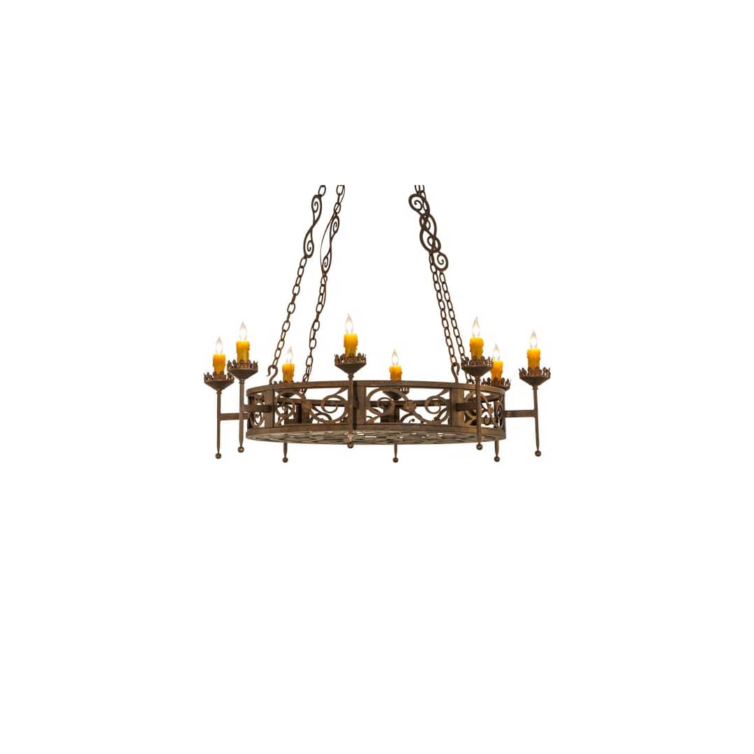 Majella 8 Light 48" Wide Taper Candle Style Chandelier