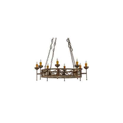 Majella 8 Light 48" Wide Taper Candle Style Chandelier