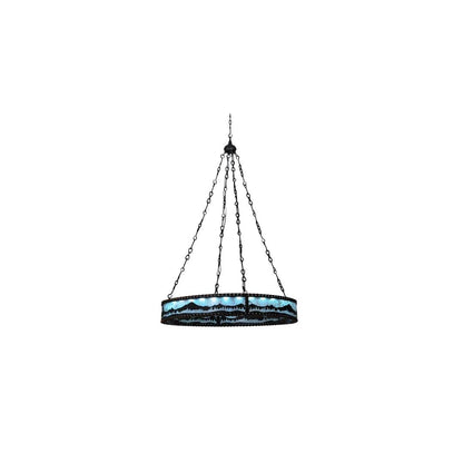 Mountain Range 42" Wide Ring Chandelier